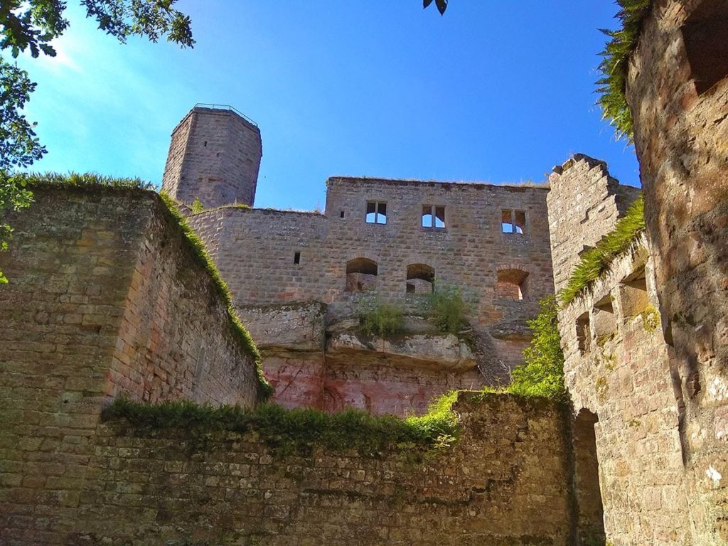 Burg Gräfenstein - Merzalben in der Pfalz