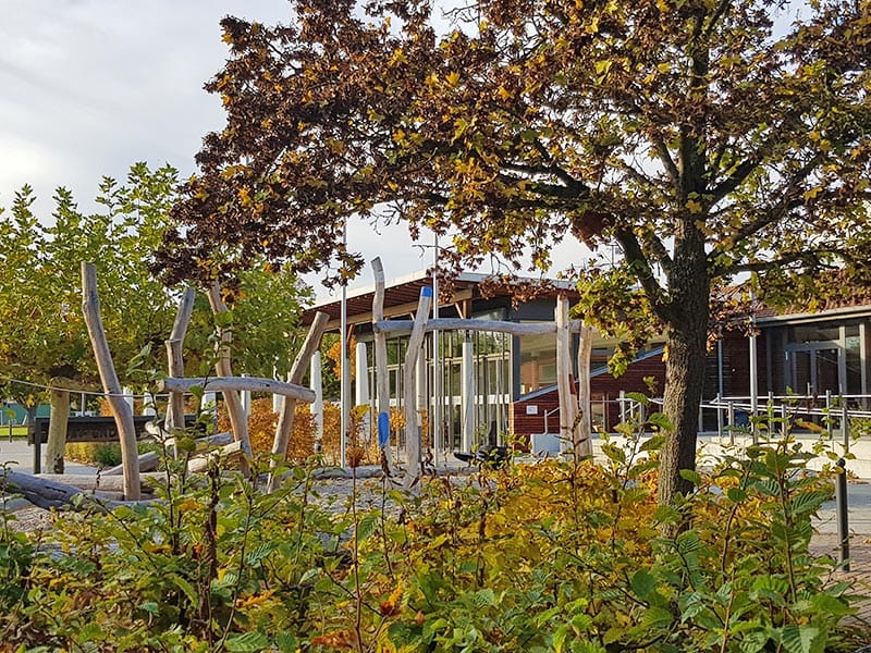 Kinderspielplatz "Am Fischmal" bei "Müllers Restaurant" in Leimersheim in der Pfalz