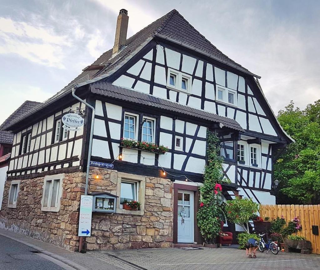 Weinhof und Weinstube "Pfeffer" in Klingenmünster in der Pfalz