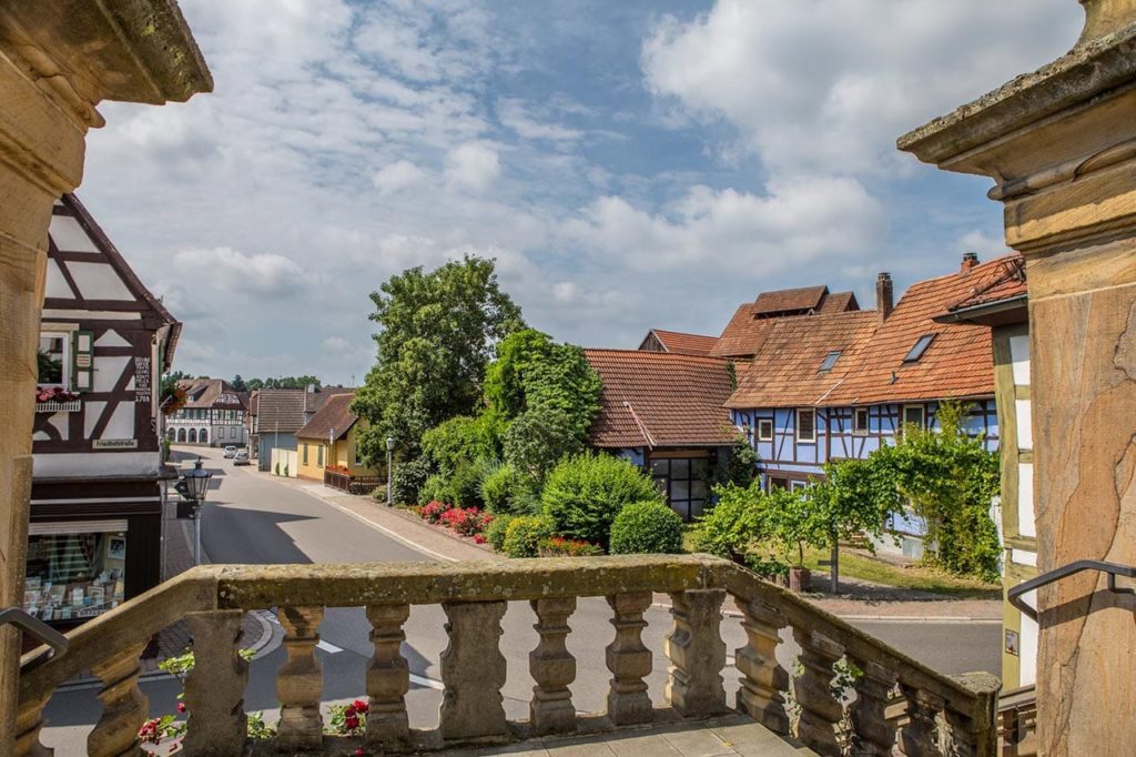 Blick auf Rheinzabern in der Südpfalz - Foto: Andreas Ott