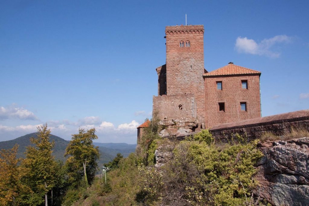 Burg Trifels in Annweiler in der Südpfalz - Foto: Andreas Ott