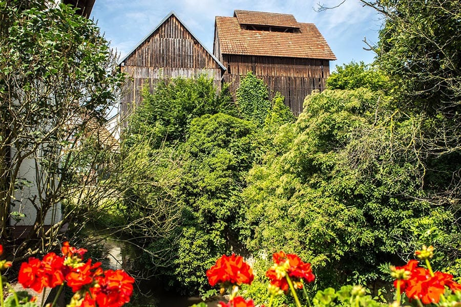 Tabakschuppen in Rheinzabern in der Südpfalz - Foto: Andreas Ott