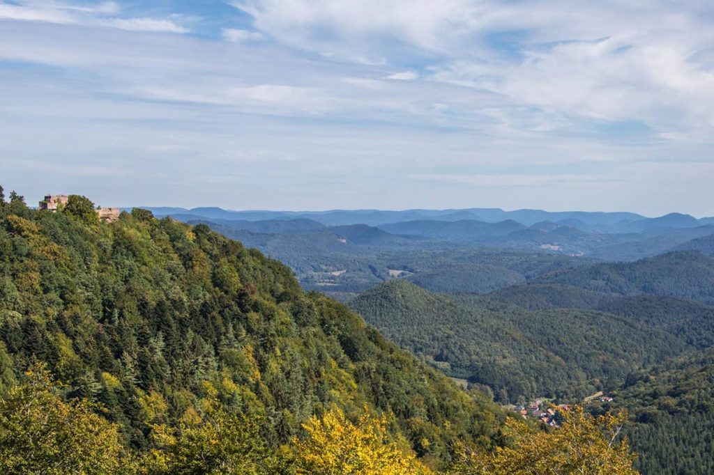 Die Wegelnburg bei Nothweiler in der Pfalz - Foto: Andreas Ott