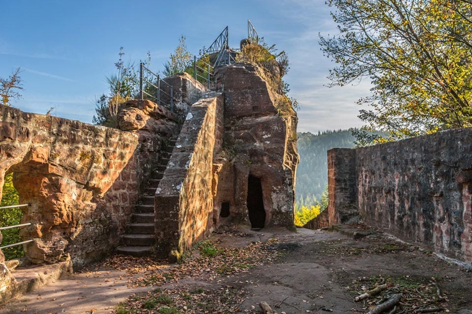 Burgruine Blumenstein bei Schönau