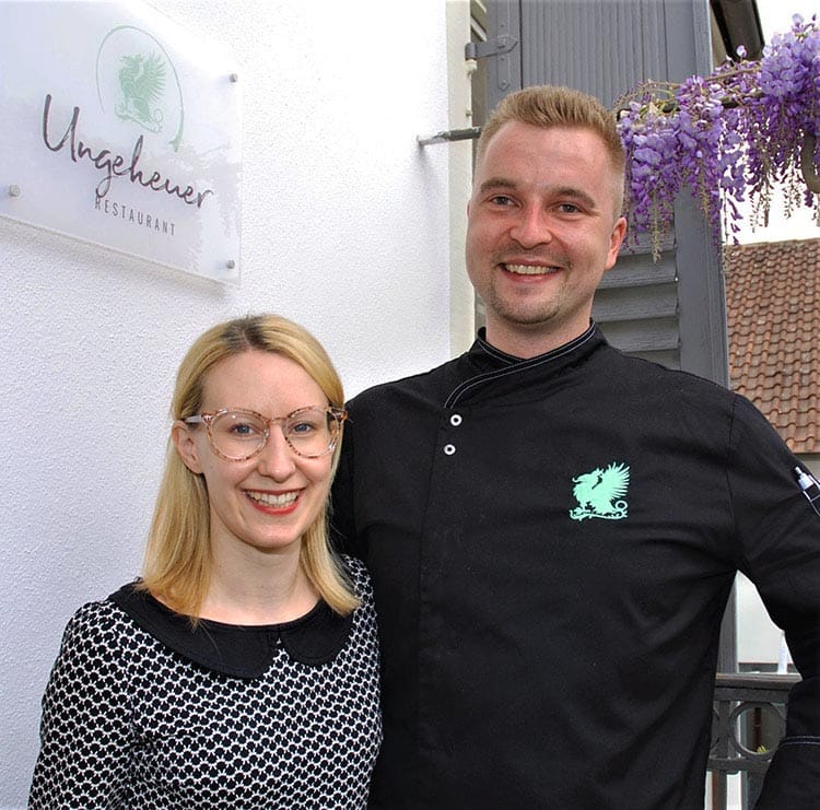 Ihre Gastgeber - Restaurant "Ungeheuer" und Weinlounge „Q – Kapelle“ in Forst