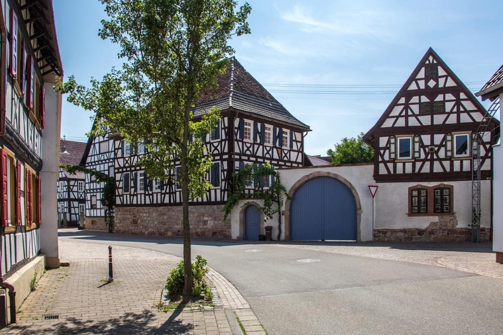 Historischer Bauernhof in Steinweiler in der Pfalz