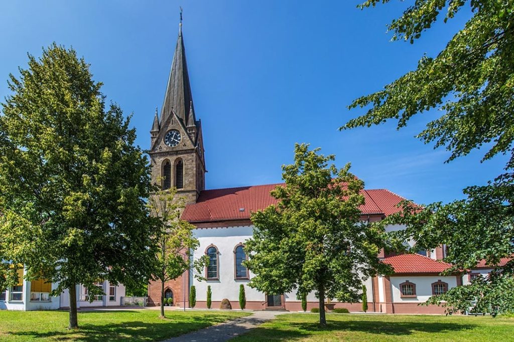 Katholische Kirche in Steinweiler in der Pfalz