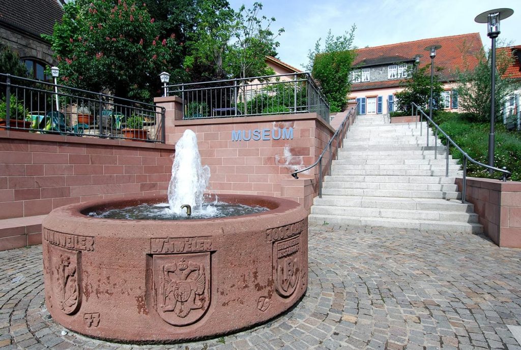 Der Brunnenplatz in Winnweiler