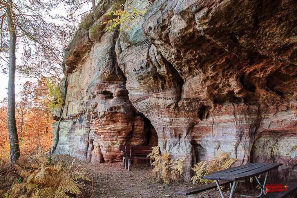 Felsmassiv Alte Burg / Entenstein bei Rodalben