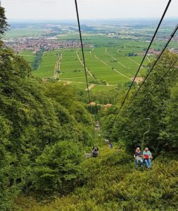 Die Rietburgbahn bei Edenkoben in der Pfalz