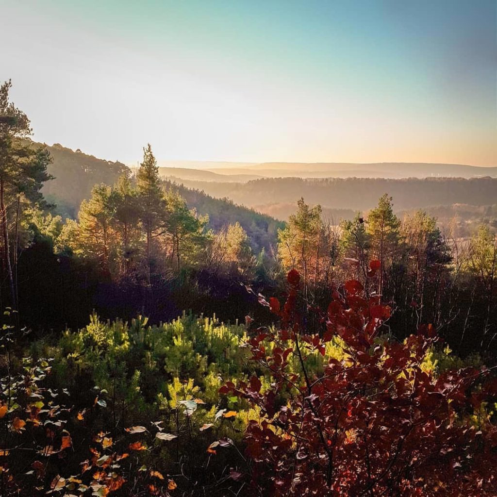 Weltachsblick bei Kaiserslautern