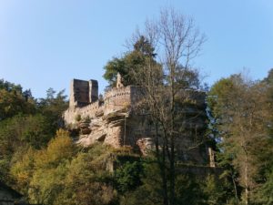 Burgruine Diemerstein bei Frankenstein in der Pfalz