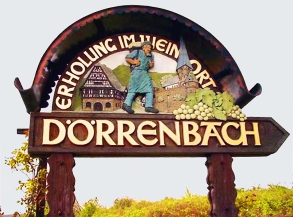 Dörrenbach Ortsschild