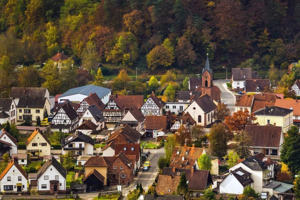 Hinterweidenthal in der Pfalz