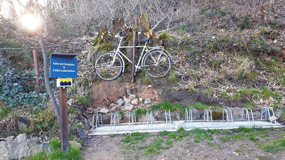E-Bike-Ladestation am Zeter Berghaus in Diedesfeld