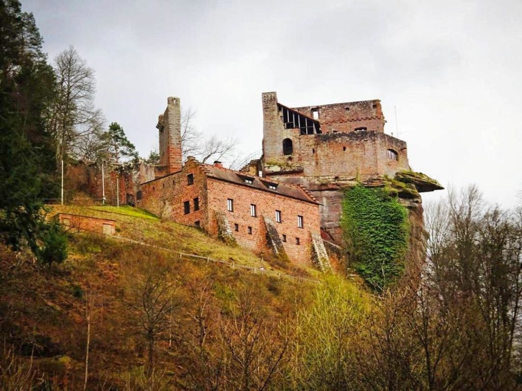 Burg Spangenberg in Erfenstein