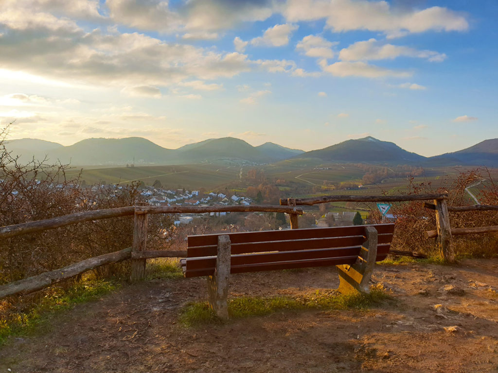 Ilbesheim - Blick von der Kleinen Kalmit