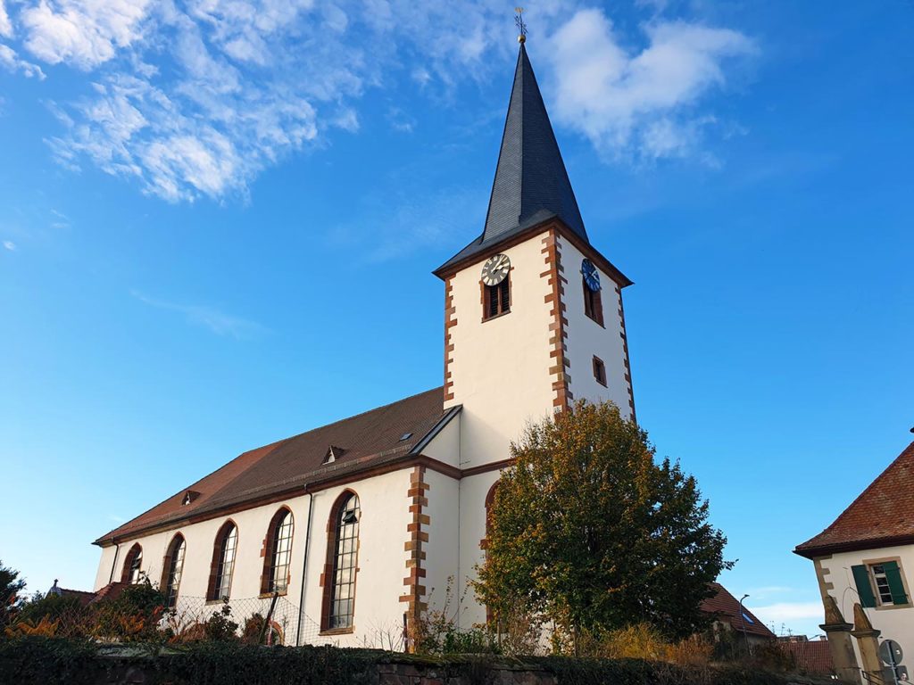Katholische Pfarrkirche St. Martin in Ottersheim bei Landau in der Pfalz