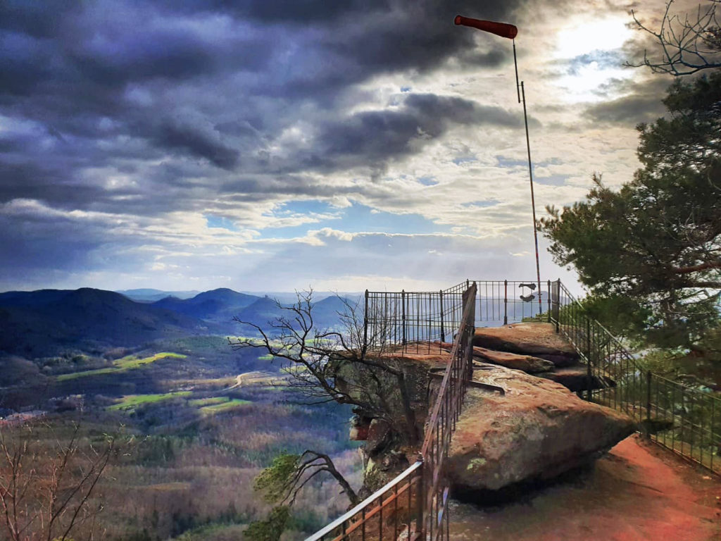 Der Orensfels im Pfälzerwald