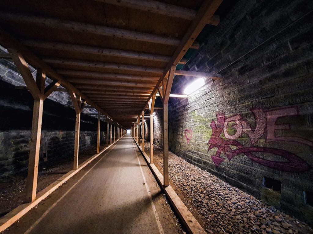 Elschbacher Tunnel auf dem Glan-Blies-Radweg