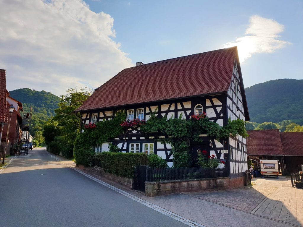 Fachwerkhaus in Nothweiler in der Pfalz
