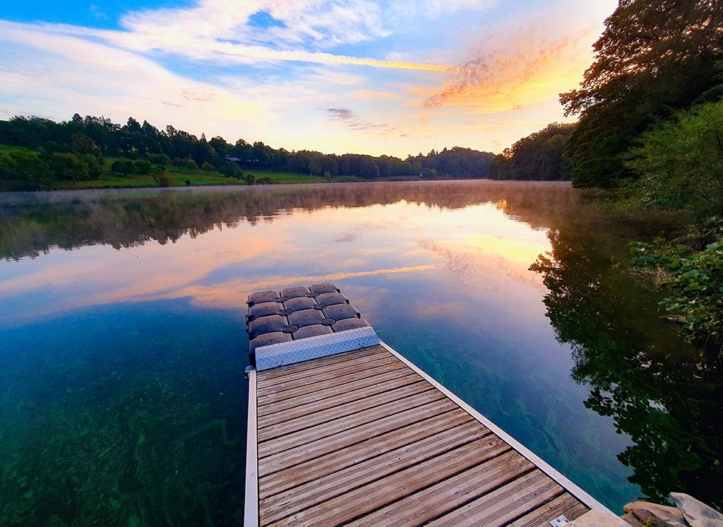 Ohmbachsee, Oberes Glantal in der Pfalz