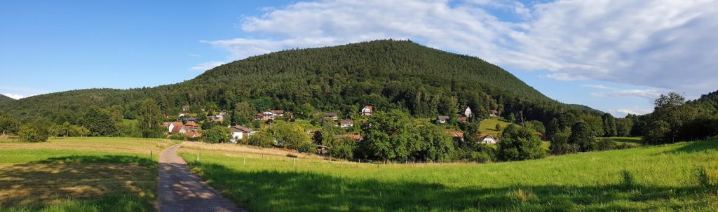 Panorama Nothweiler in der Südwestpfalz