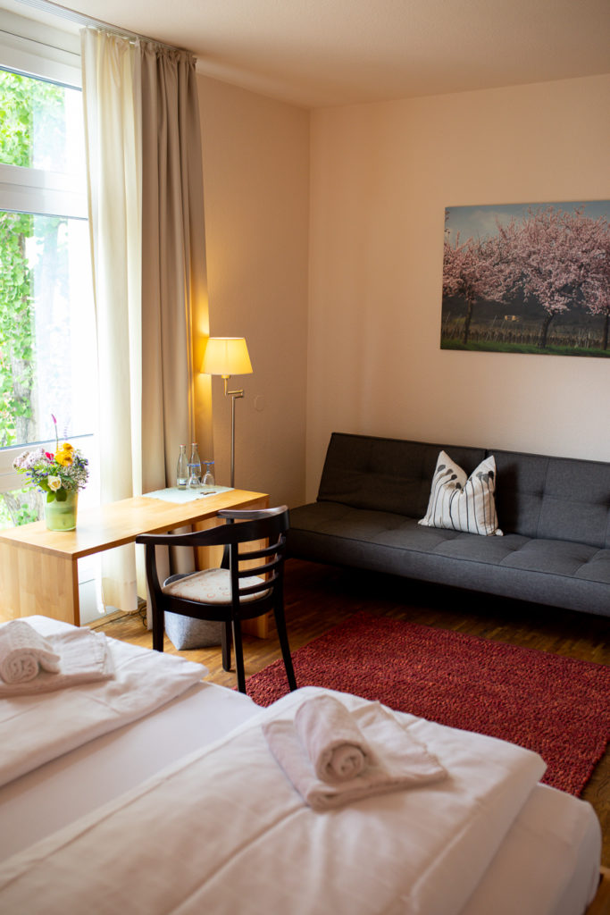 Zimmer im Hotel Keysermühle in Klingenmünster in der Pfalz