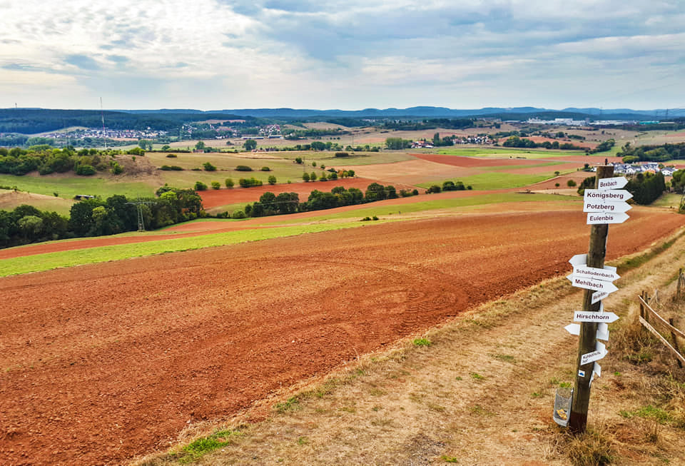 Aussicht Himmelsblick in Katzweiler in der Pfalz