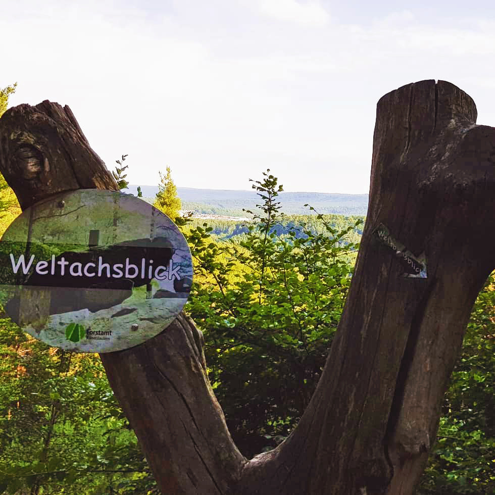 Der Weltachsblick bei Kaiserslautern - Foto: Patricia Flatow
