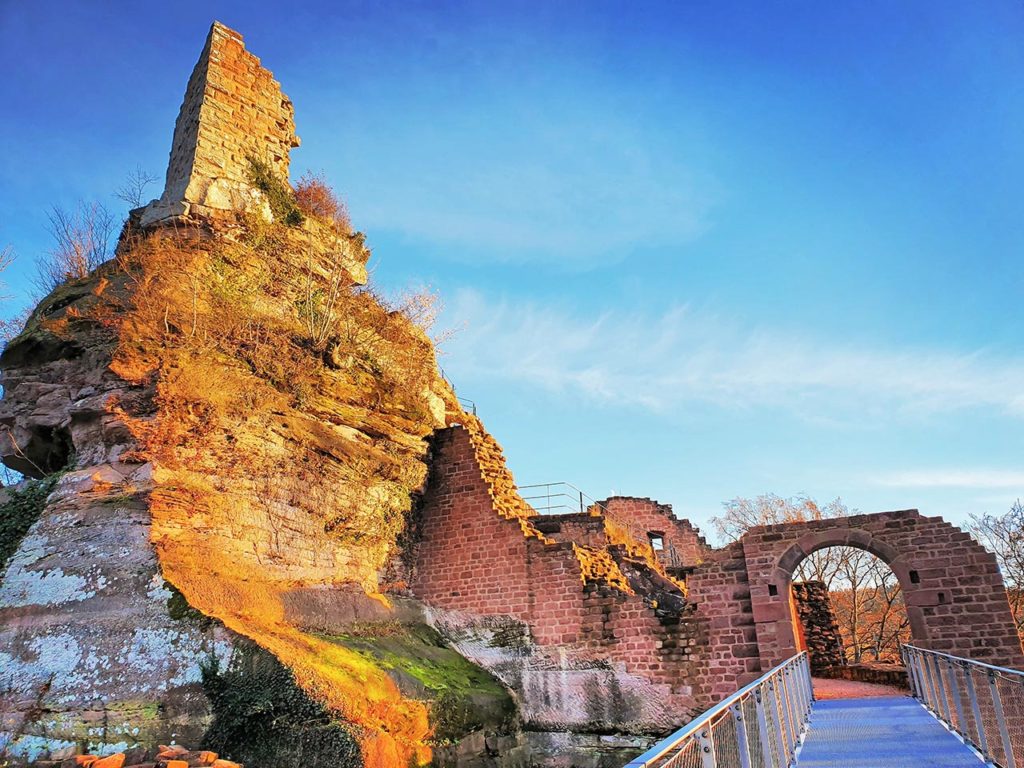 Burg Meistersel bei Ramberg