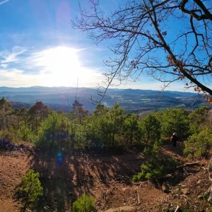Panorama Picknickplatz Kaiserbachtalblick bei Waldrohrbach im Pfälzerwald