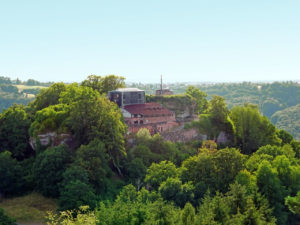 Burg Lemberg im Pfälzerwald in der Südwestpfalz