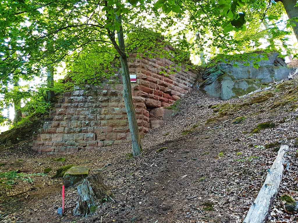 Burg Lichtenstein bei Neidenfels in der Pfalz