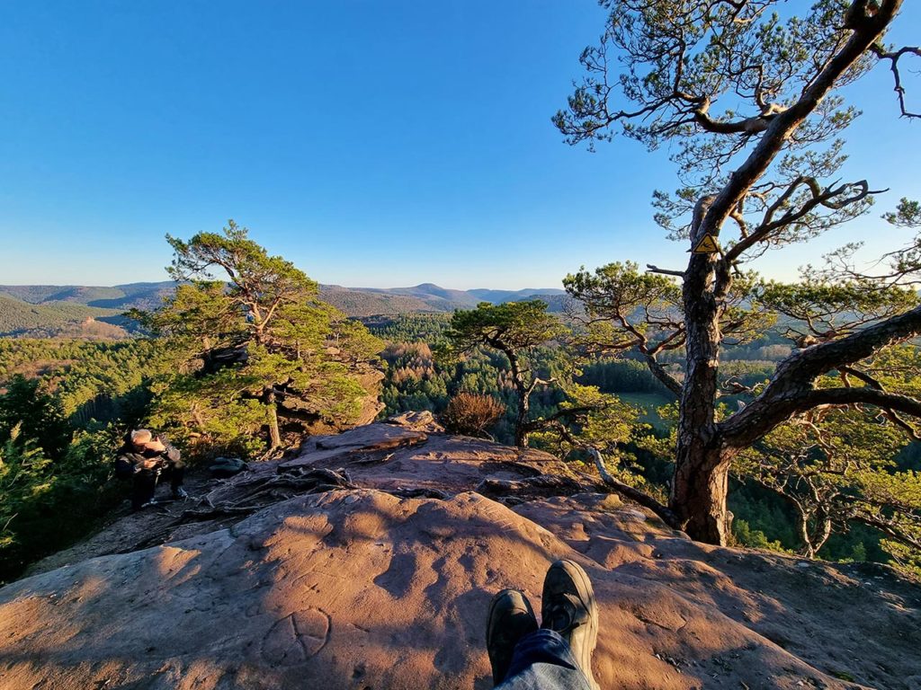 Schlüsselfels, Heidenpfeiler bei Busenberg im Wasgau