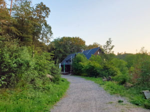 PWV-Hütte Wanderheim Dicke Eiche bei Hauenstein im Pfälzerwald in der Südwestpfalz