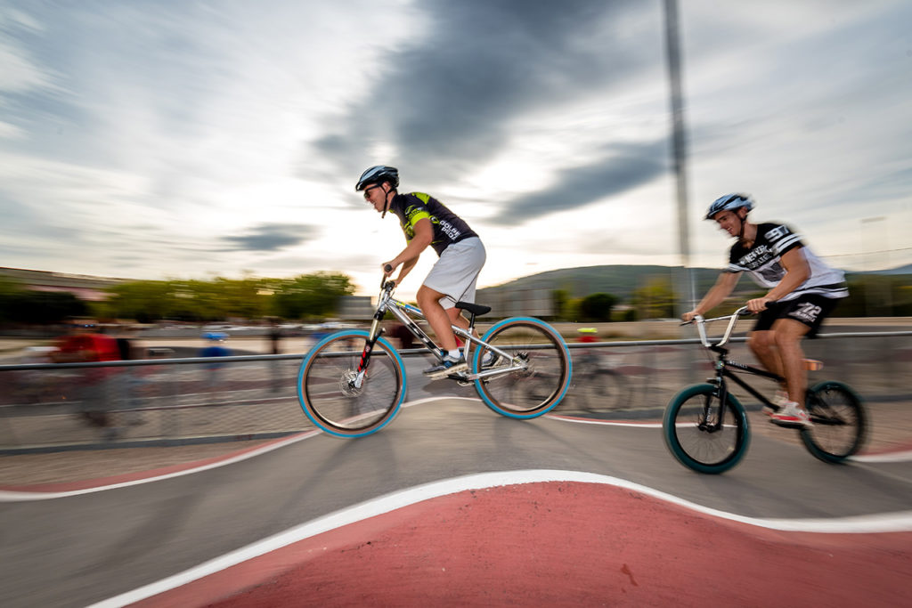 Pumptrack, Mountainbikestrecke