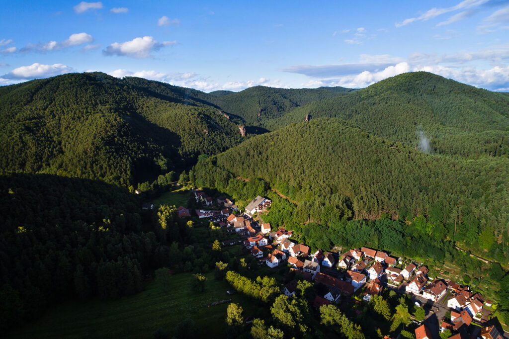 Erfweiler in der Pfalz - Hotel "Die kleine Blume"