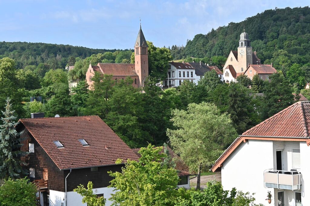 Aussicht Ferienwohnung Stumpfwald in Ramsen in der Pfalz